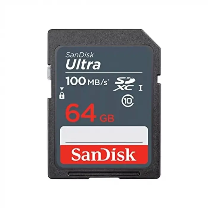 64 GB Sdxc Bellek Kartı, 100 MB/sn