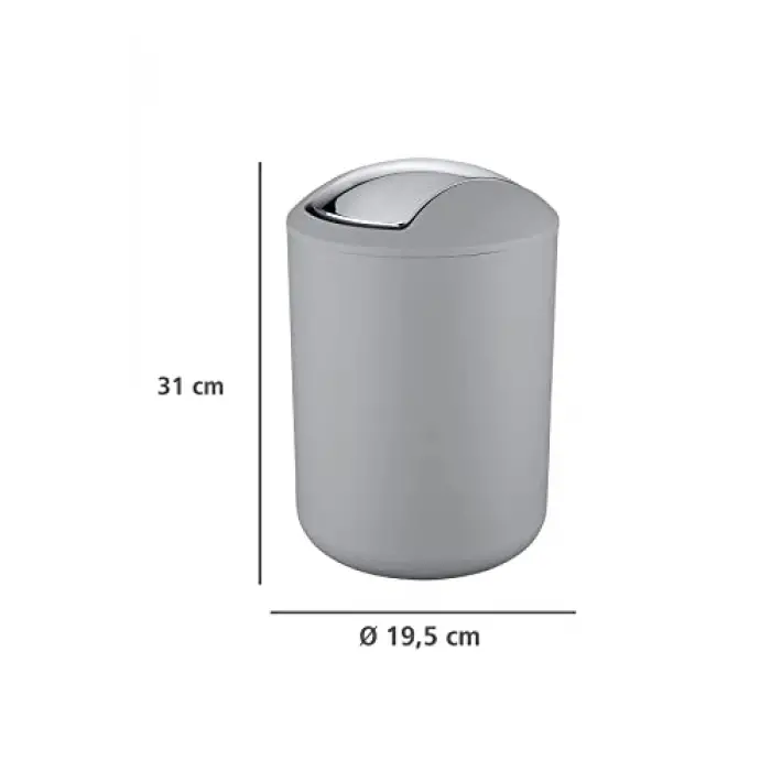 6.4 L Gri Çöp Kovası, Brasil Model