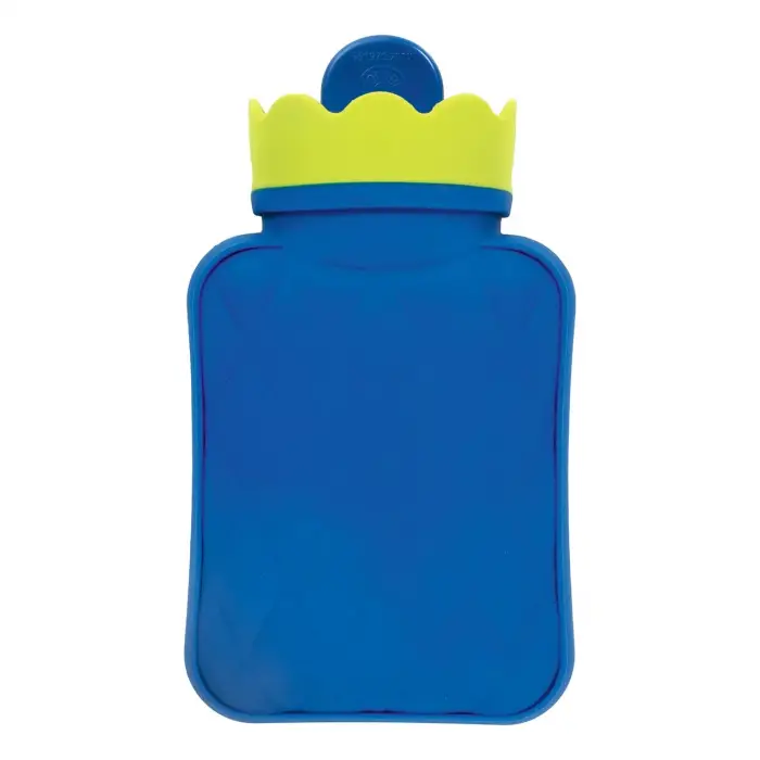 6415 60 Model 350 ml Silikon Mini Sıcak Su Torbası, Mavi/Yeşil