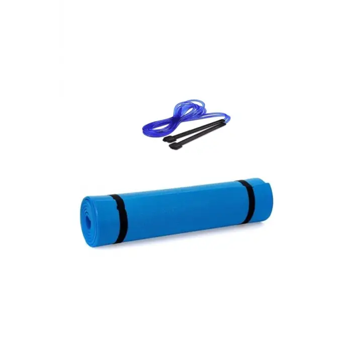 6.5 pilates minderi + atlama ıpi Mavi