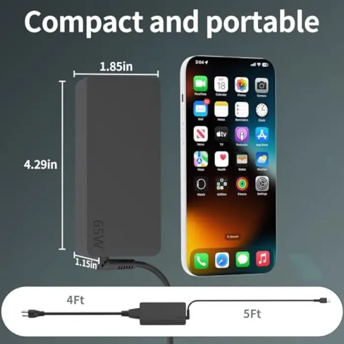 65 W USB C Tipi c AC Şarj Lenovo ThinkPad E580 E585 E590 E590S E595 T480 T490 T580 Yoga C940 C740 thinkbook ADLX65YCC3A Laptop Güç Kaynağı Adaptörü Kablosu ile Uyumlu