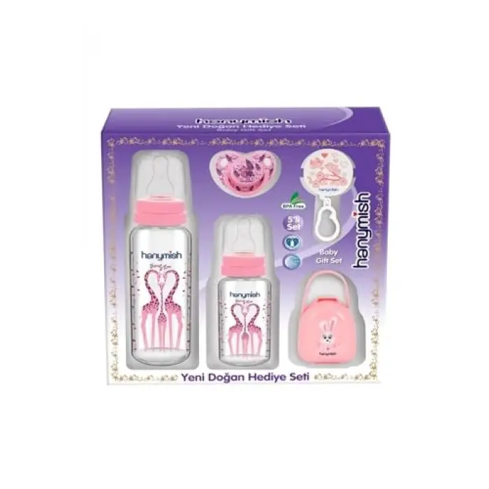 650 Hediye Seti (Pembe, Standart)