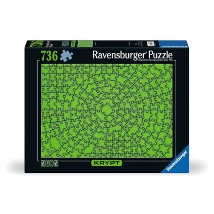 654p Puzzle Krypt Yeşil