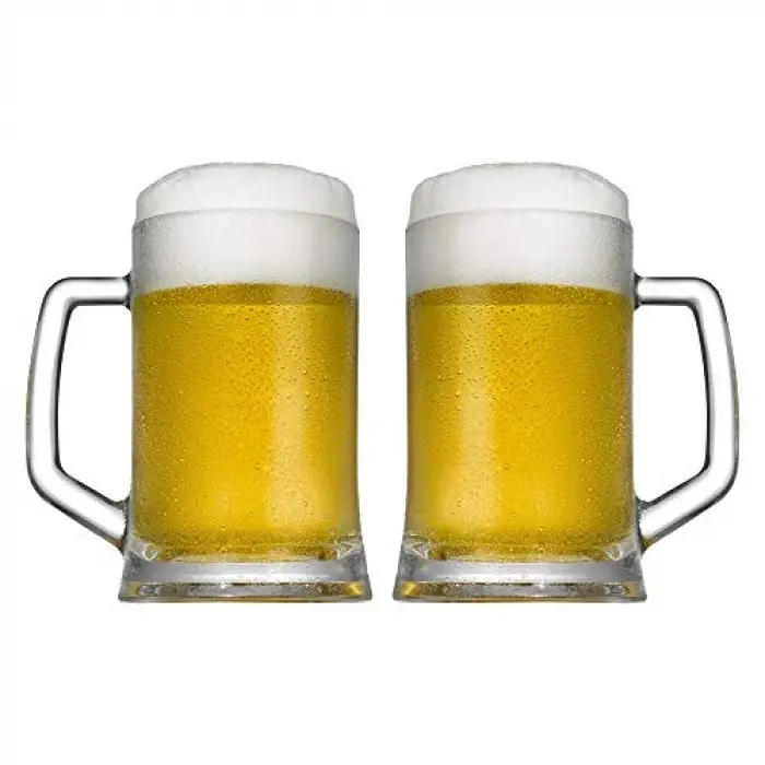 660 cc Kulplu Pub Bira Bardağı, 2li Set