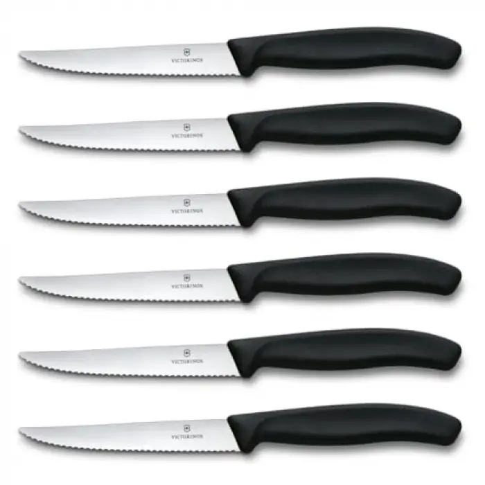 6.7233.6 Mutfak 6lı Steak-Biftek Bıçağı (Blisterli)