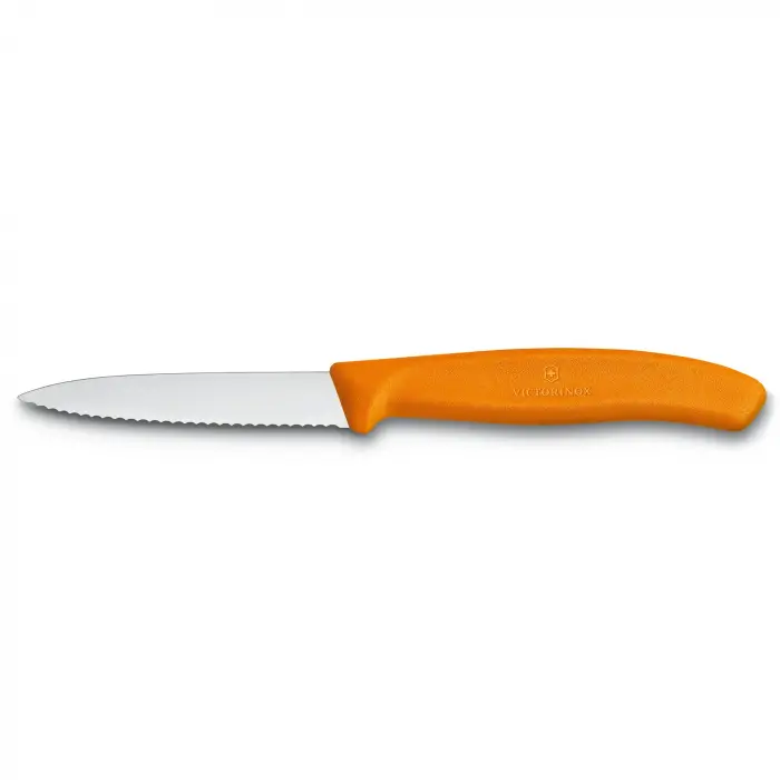 6.7636.L119B 8CM Blisterli Tırtıklı Soyma Bıçağı