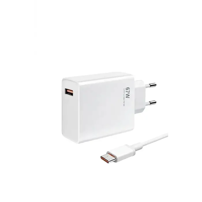 67W Hızlı Şarj Adaptörü ile Type-C Kablo Seti