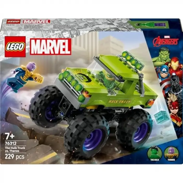 LEGO ǀ Marvel Hulk Kamyonu, Thanosa Karşı 76312