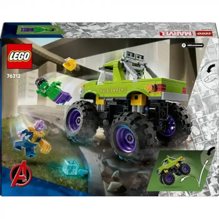 LEGO ǀ Marvel Hulk Kamyonu, Thanosa Karşı 76312