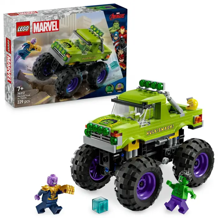 LEGO ǀ Marvel Hulk Kamyonu, Thanosa Karşı 76312