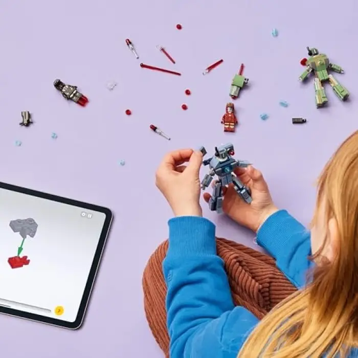 LEGO ǀ Marvel Iron Man ve War Machine, Hammer İnsansız Hava Araçlarına Karşı 76320