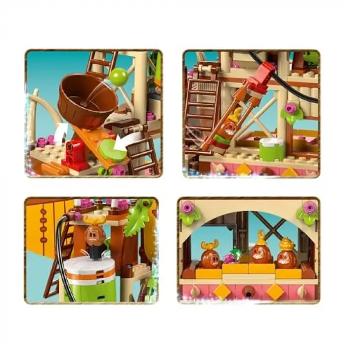 LEGO ǀ Disney Moana 2 Kakamora Gemisi 43258-7 Yaş ve Üzeri Disney Hayranı Çocuklar için Hazine Sandığı ve Gemi İçeren Yaratıcı Oyuncak Yapım Seti, Doğum Günü Hediyesi (572 Parça)