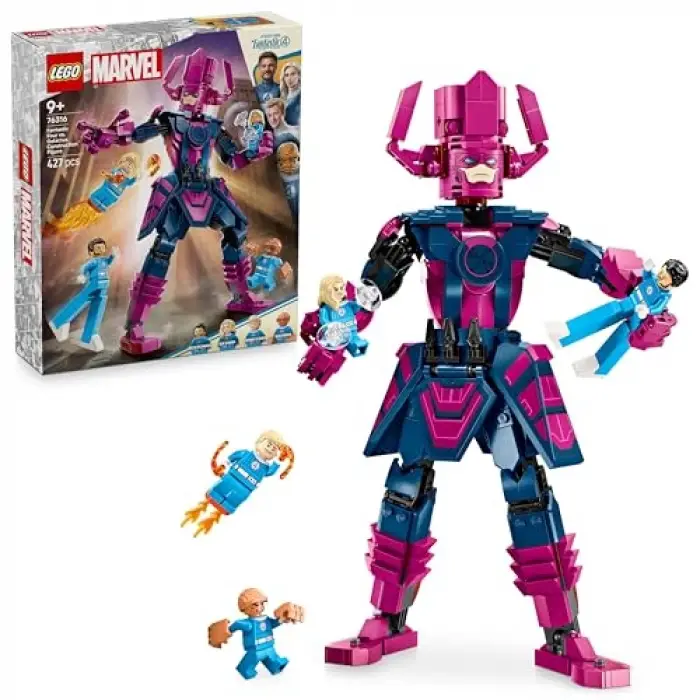 LEGO ǀ Marvel Fantastik Dörtlü, Galactus Yapım Figürüne Karşı 76316