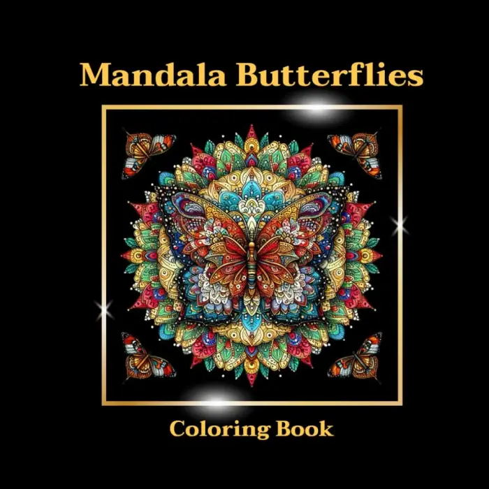 ฺButterfly Mandala coloring book Our Mandala Butterfly Coloring Book offers 50 captivating designs for therapeutic coloring enjoyment. Measuring at ... and convenient for on-the-go coloring.