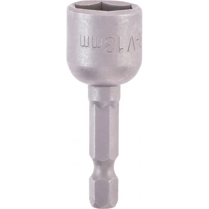 Orijinal Manyetik Lokma Ucu, 13 mm (Krom Vanadyum Çelik, 48 mm, E 6.3/1⁄4”, Vidalama ve Montaj İşleri İçin) - 49135140