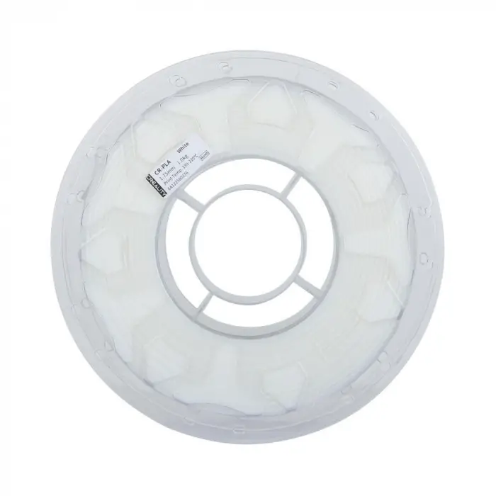 3D Baskı Filament CR-PLA Filament Beyaz, 1,75 mm, 1,0 kg (2,2 lbs) Makara, Gelişmiş Dayanıklılık Çözgü Yok, Boyutsal Doğruluk ± 0,03 mm Baskı Filamenti, FDM 3D Yazıcılar için Uygun