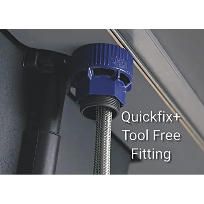 Start Edge QuickFix Eviye Bataryası |360˚ Dönüş Açısı, Krom, 31369001