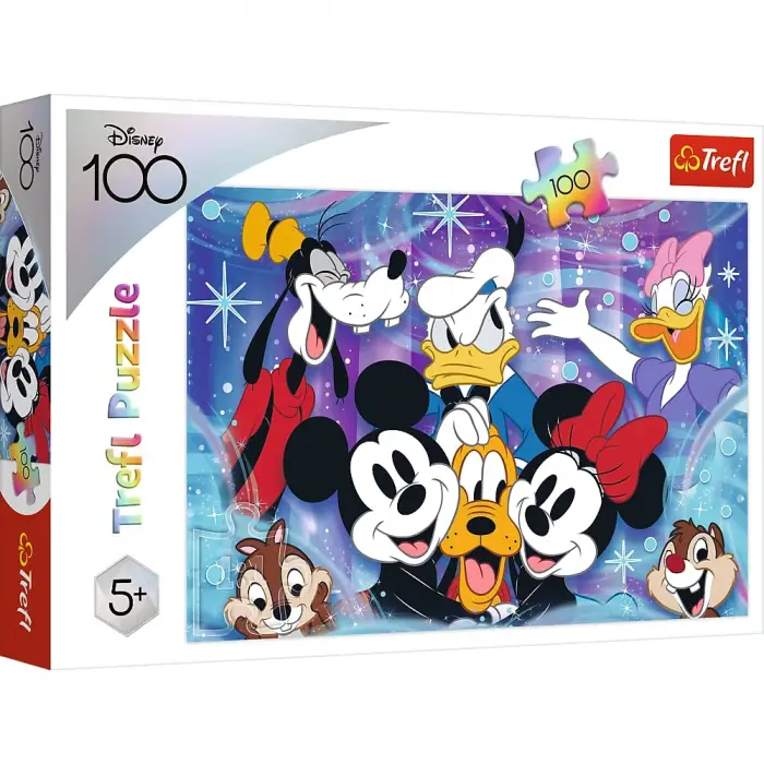 100 el. W świecie Disneya jest wesoło [PUZZLE]