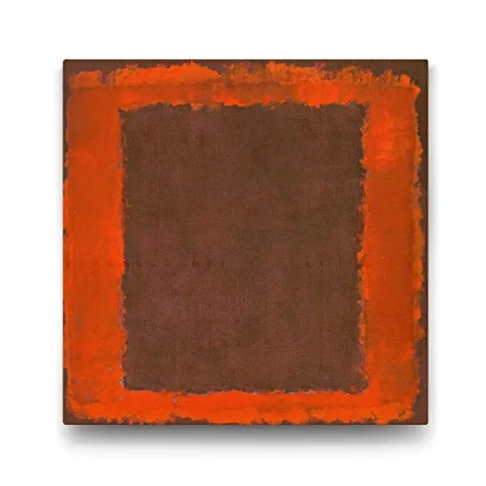 Mark Rothko - 1957‏ Tablosu - 80x80cm