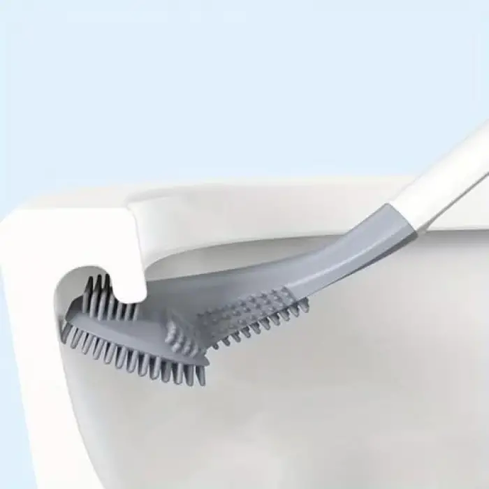 BakGelal Ergonomik Golf Sopası Tasarımlı Silikon Temizlik Fırçası (Yeşil)