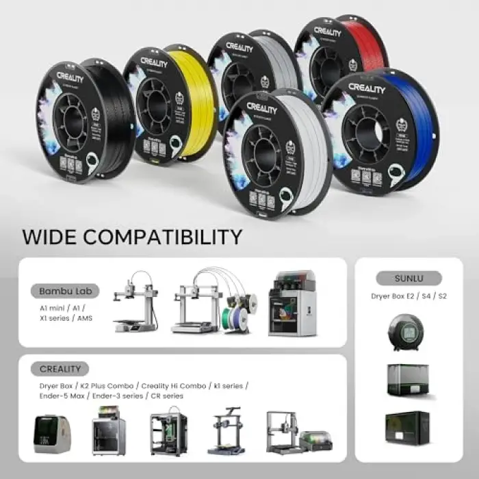 1,75 mm beyaz Abs 3D yazıcı filamenti, dikkatlice sarılmış makara, sağlam ve dayanıklı, iyi ısı direnci, daha az koku, boyutsal doğruluk ± 0,03 mm