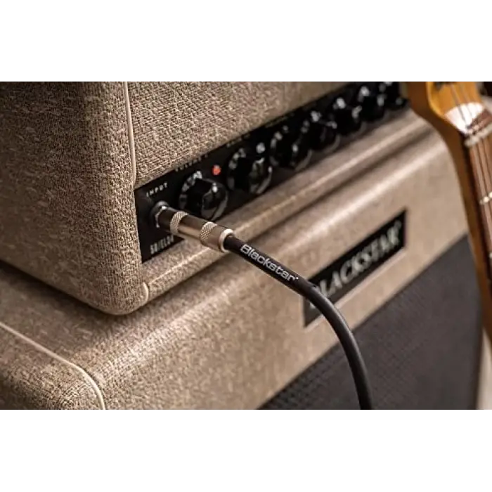 Bas/Elektro Gitar/Elektro-Akustik/Klavye/Amp için 3m (10ft) Enstrüman Kablosu Düz ¼ Jack Düz ¼ Jack (BSCABLESTD10FTSS)