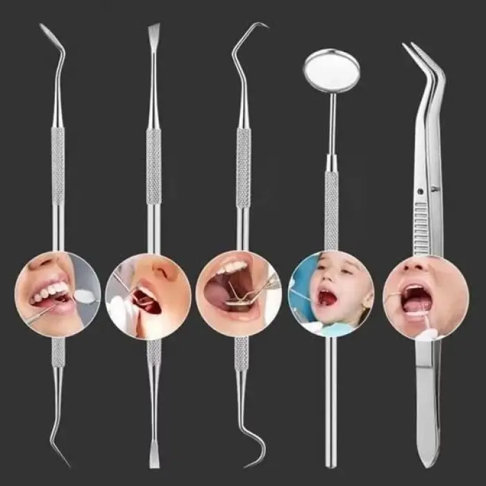 BakGelAl 6 Parça Kutulu Ağız Bakımı Diş Bakım Seti Ağız Hijyen Takımı