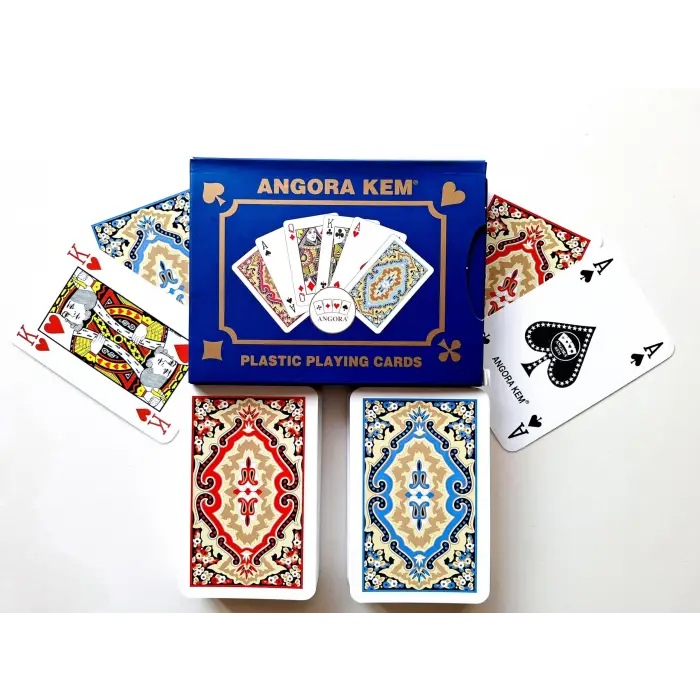 Plastik İskambil Kağıdı, Biriç Oyun Kağıdı, Playing Cards, Olympos