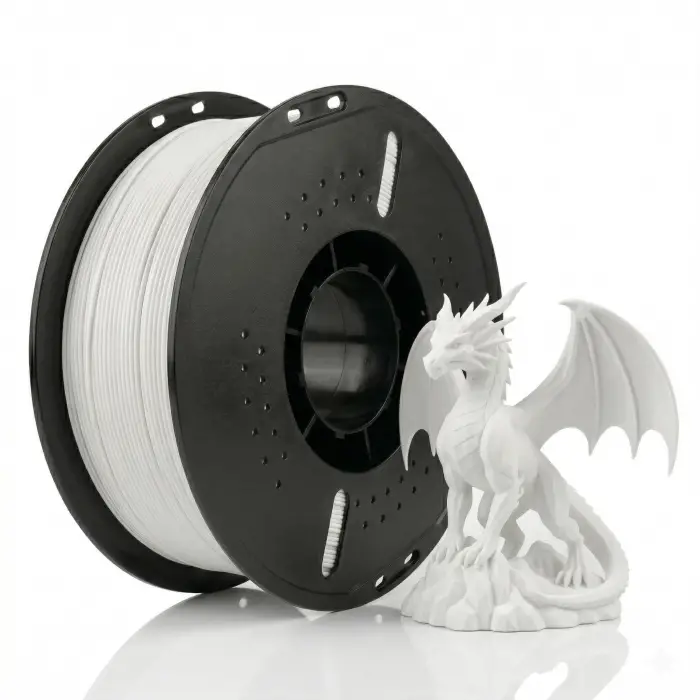 Pla+ Filament 1.75 mm 1 kg Soğuk Beyaz - Yüksek Hızlı Baskı, ±0.02 mm Tolerans, Fdm/Ams Uyumlu 3D Yazıcı Filamenti