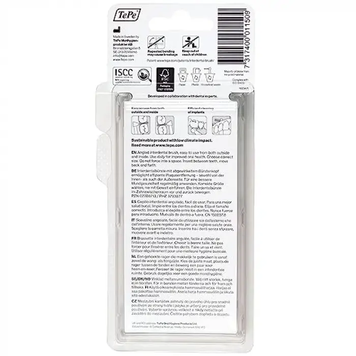 Sapl�ı Arayüz Fırçası, Turuncu, 0,45 mm/Iso 1,6 adet