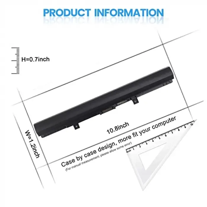 2800mAh PA5185U-1BRS Batarya Toshiba L50 L50-B PA5184U-1BRS PA5186U-1BRS PA5195U-1BRS C50 C55 C55T L55 L55T C55-B için 【2800mAh/45wh /4hücre 】