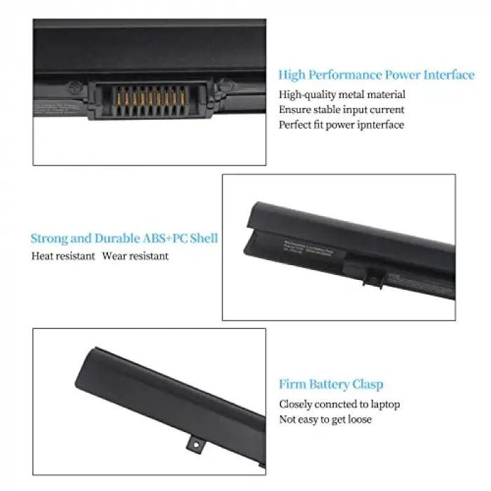 2800mAh PA5185U-1BRS Batarya Toshiba L50 L50-B PA5184U-1BRS PA5186U-1BRS PA5195U-1BRS C50 C55 C55T L55 L55T C55-B için 【2800mAh/45wh /4hücre 】