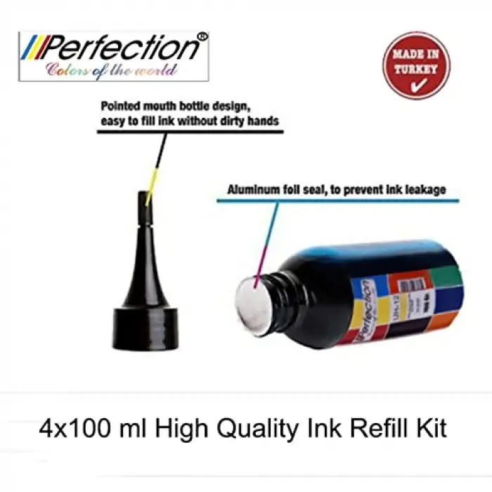 HP Uyumlu 652 Siyah ve Renkli Kartuș Dolum Seti 4X100 g.