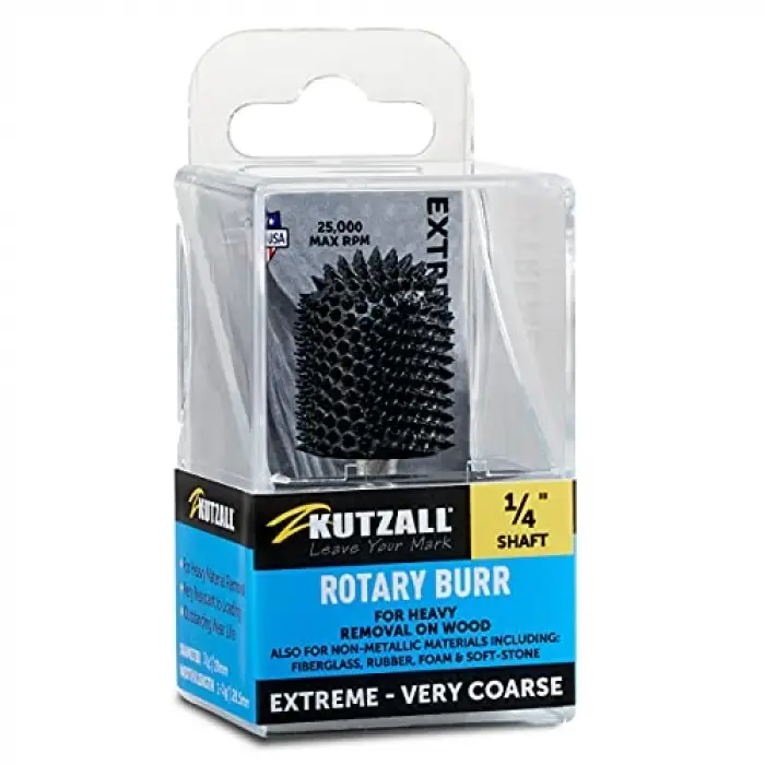 Aşırı Top Burun Döner Çapak 1⁄4 Şaft; Çok Kaba, Bosch, DeWalt, Milwaukee, Makita için Ağaç İşleme Eklentisi. Aşındırıcı Tungsten Karbür 3⁄4(19 mm) Dia. X 1-1⁄8(28.5 mm) Uzunluk, Bnx-34C