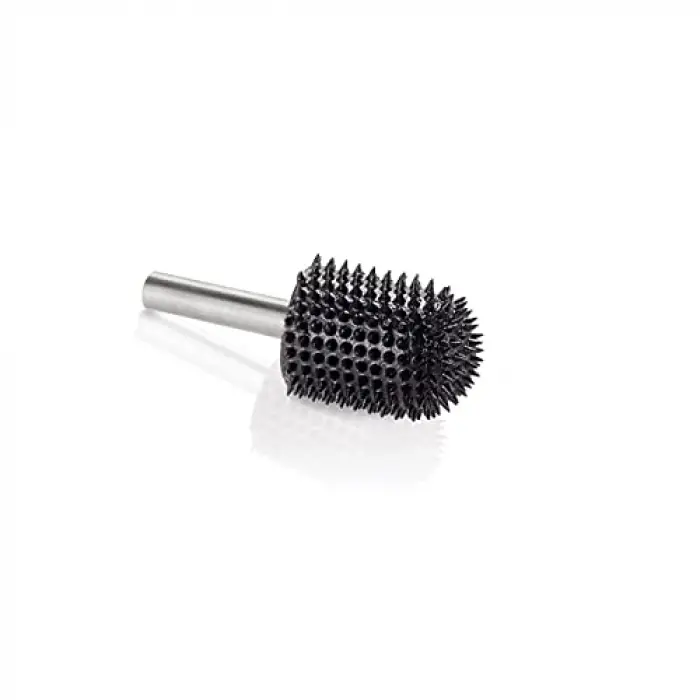 Aşırı Top Burun Döner Çapak 1⁄4 Şaft; Çok Kaba, Bosch, DeWalt, Milwaukee, Makita için Ağaç İşleme Eklentisi. Aşındırıcı Tungsten Karbür 3⁄4(19 mm) Dia. X 1-1⁄8(28.5 mm) Uzunluk, Bnx-34C