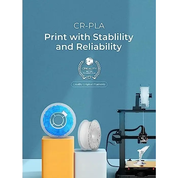 Pla Filament 1,75 mm, 3D Yazıcı Filamenti, 1,0 kg (2,2 lbs) Makara, Çözgü Arttırılmış Tokluk Yok, Boyutsal Doğruluk ± 0,03 mm Baskı Filamenti, 3D Yazıcılar için (Yağmur Yayı)