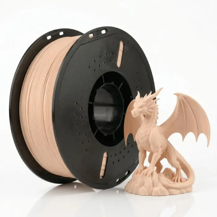 Pla+ Filament 1.75 mm 1 kg Ten Rengi - Yüksek Hızlı Baskı, ±0.02 mm Tolerans, Fdm/Ams Uyumlu 3D Yazıcı Filamenti