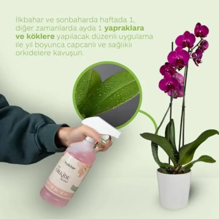 Orkide Besini Vitamini 500 ml -%100 Doğal, Çiçeklendirici ve Kök­lendirici Formül