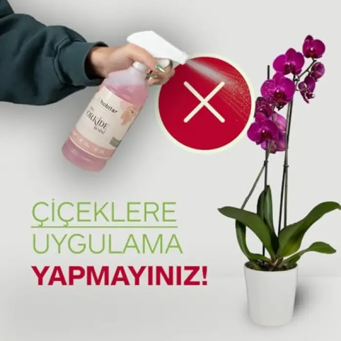 Orkide Besini Vitamini 500 ml -%100 Doğal, Çiçeklendirici ve Kök­lendirici Formül