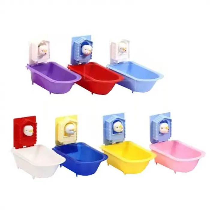 Kuș Figürlü Muhabbet Kușu Küveti