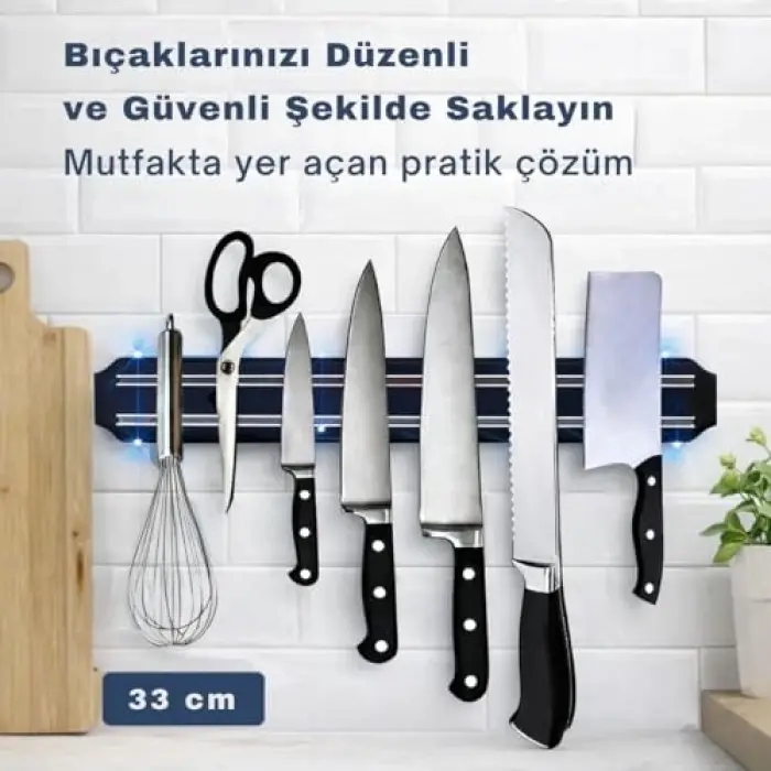BakGelAl Mıknatıslı Bıçak Tutucu (33 cm)