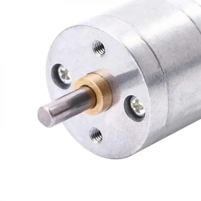 6V 25 mm 16 Rpm Redüktörlü DC Motor