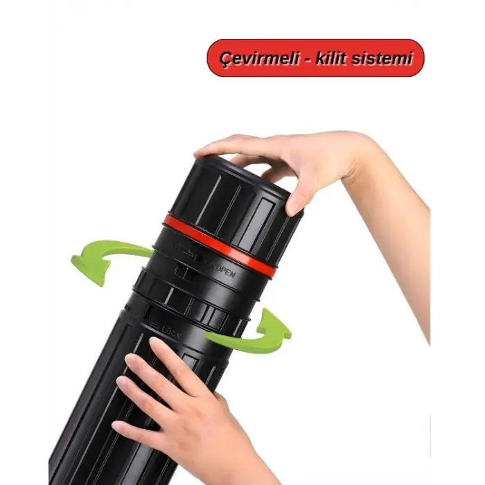 7 cm siyah proje tüpü