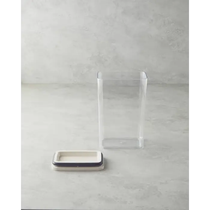 700 ml Krem Plastik Saklama Kabı