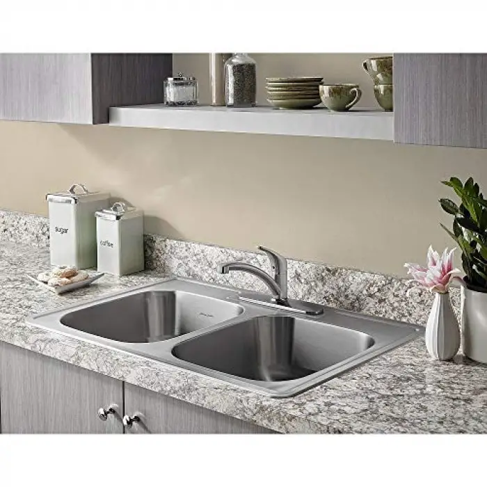 7074000.075 Colony Pro paslanmaz çelik deckplate ile tek kulplu mutfak bataryası