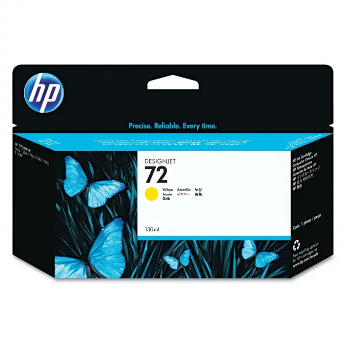 72 Yellow Sarı 130 ML Plotter Kartuşu C9373A