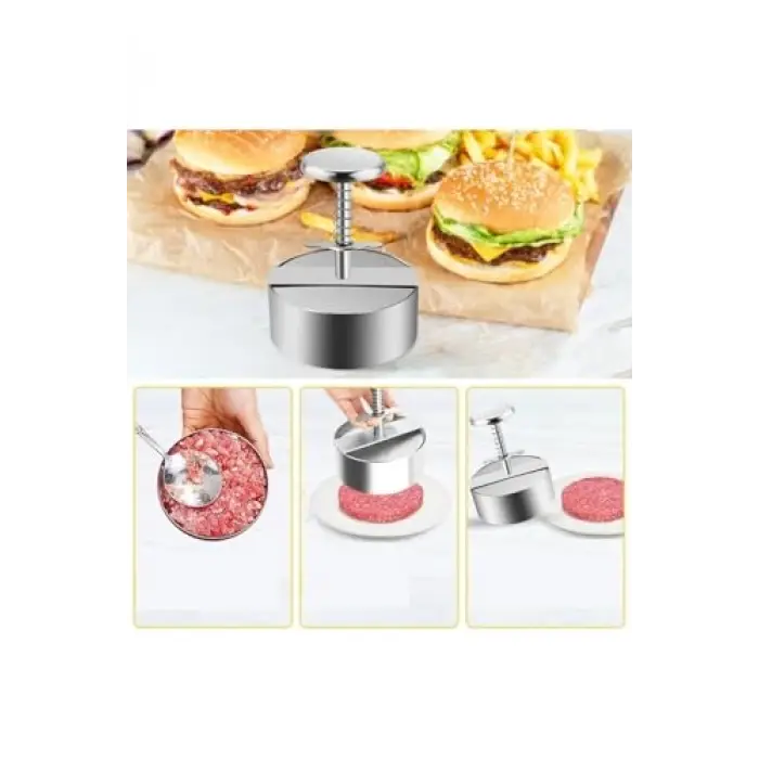 722000 Profesyonel Hamburger Kalıbı, 304 Paslanmaz Çelik