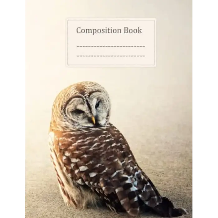 7.44 x 9.69 Wide Ruled Composition Book