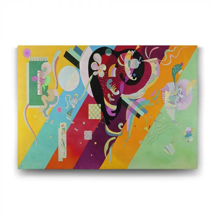 75x50 cm Wassily Kandinsky Composition Sanat Tablosu