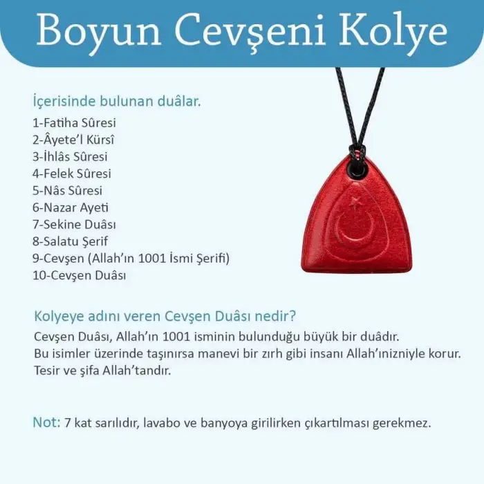 8li Boyun Cevşeni Seti